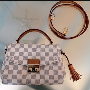 💯 Authentic Louis Vuitton Croisette Damier Azur